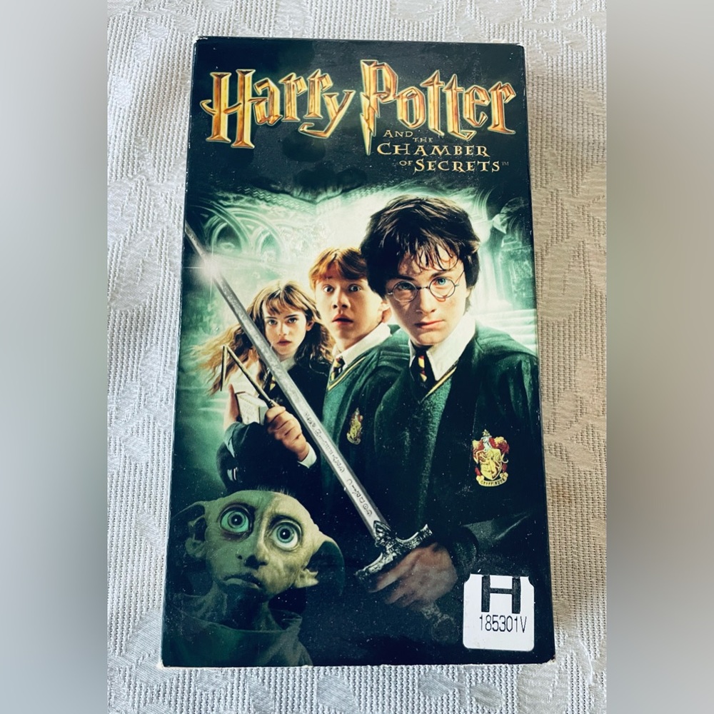 Harry Potter VHS movie Chamber of Secrets
